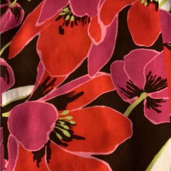 Kate Spade Sz 6 floral pants - Picture 3 of 10